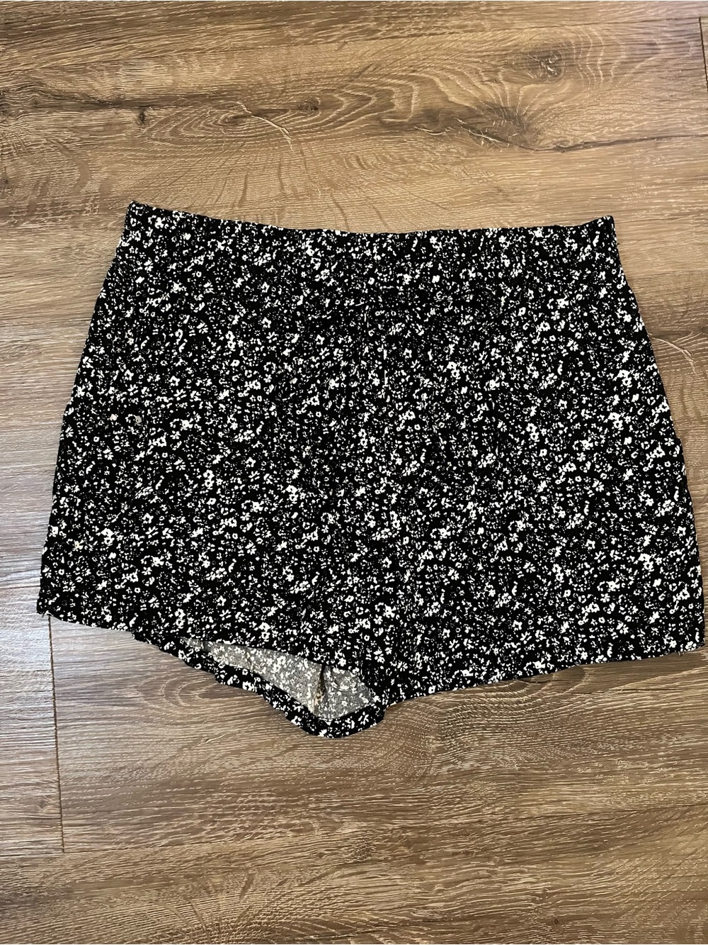 BeBop Black Floral Shorts